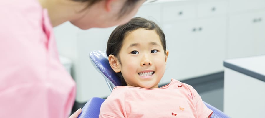 子どもと歯医者が信頼関係を築けるようにする